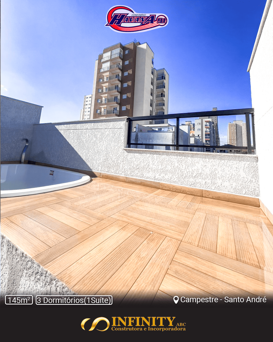 infinity construtora e incorporadora ABC- Residencial Havana91