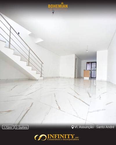 residencial bohemian Infinity Construtora e incorporadora em Santo André-São Paulo