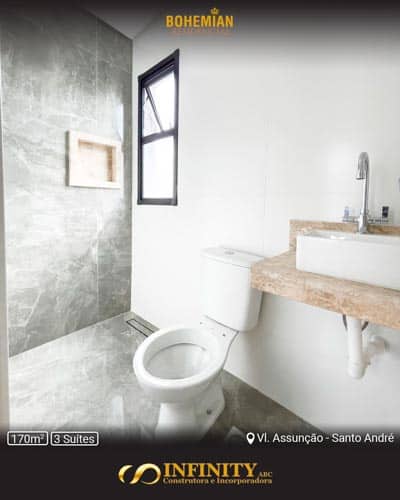 residencial bohemian Infinity Construtora e incorporadora em Santo André-São Paulo