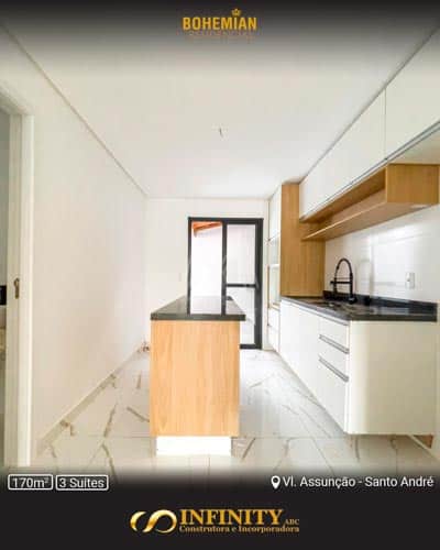residencial bohemian Infinity Construtora e incorporadora em Santo André-São Paulo