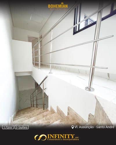 residencial bohemian Infinity Construtora e incorporadora em Santo André-São Paulo
