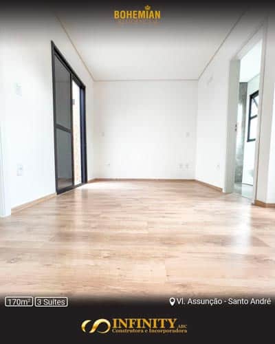 residencial bohemian Infinity Construtora e incorporadora em Santo André-São Paulo